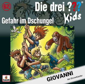 Roland Geiger als Giovanni in Die drei ??? Kids – Folge 62 Gefahr im Dschungel
