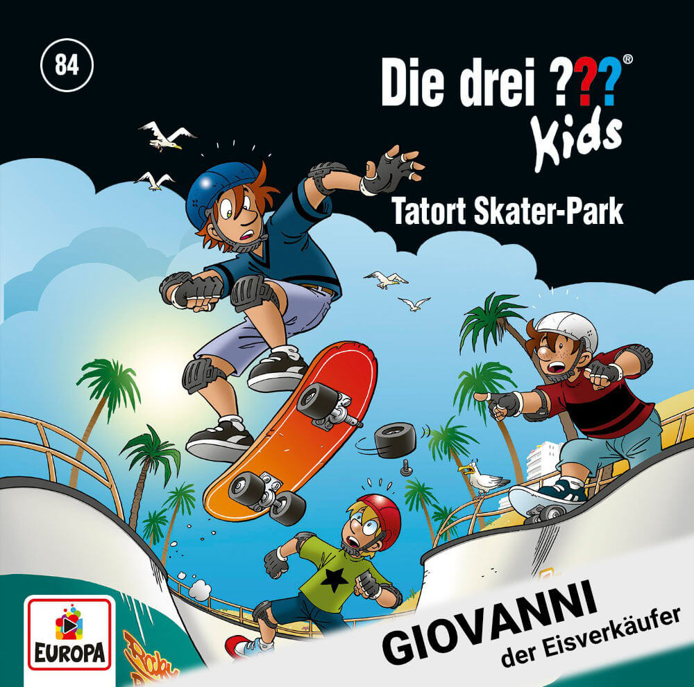die drei fragezeichen kids folge 84 - Tatort Skater Park